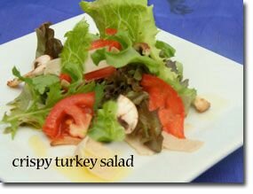 Crispy Turkey Salad