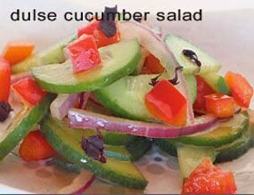 Dulse Cucumber Salad