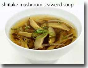Shiitake Mushroom Seaweed Soup