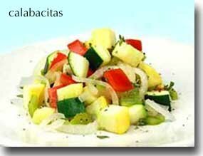 Calabacitas (Mexican-flavored vegetable side dish)