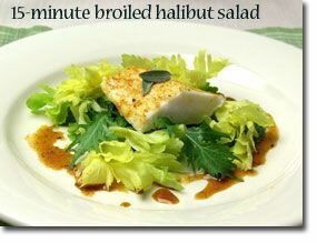 15-Minute Halibut Salad