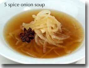 5 Spice Onion Soup