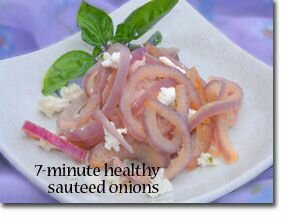 7-Minute Healthy Sautéed Onions