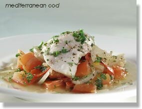 Mediterranean Cod with Tomatoes