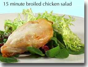 15-Minute Broiled Chicken Salad