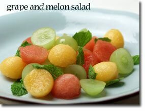 Grape and Melon Salad
