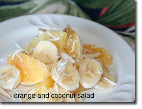 Orange and Coconut Treat